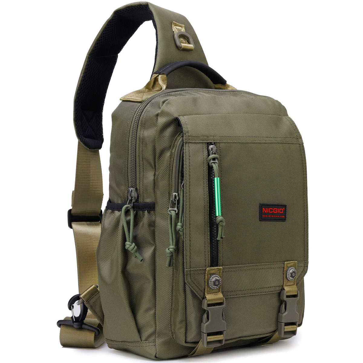 Travel Crossbody Sling Backpack with Laptop Compartment for Men and Women