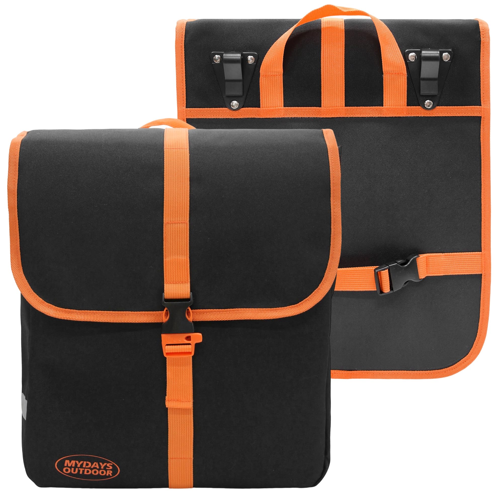 Waterproof 20L Bike Pannier Bags for Rear Rack Commuting and Travel