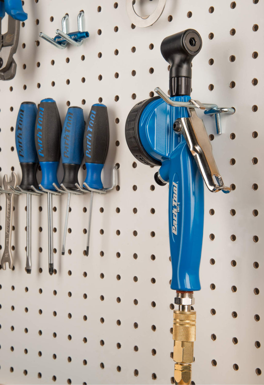 Bicycle Shop Inflator for Fast and Reliable Tire Inflation