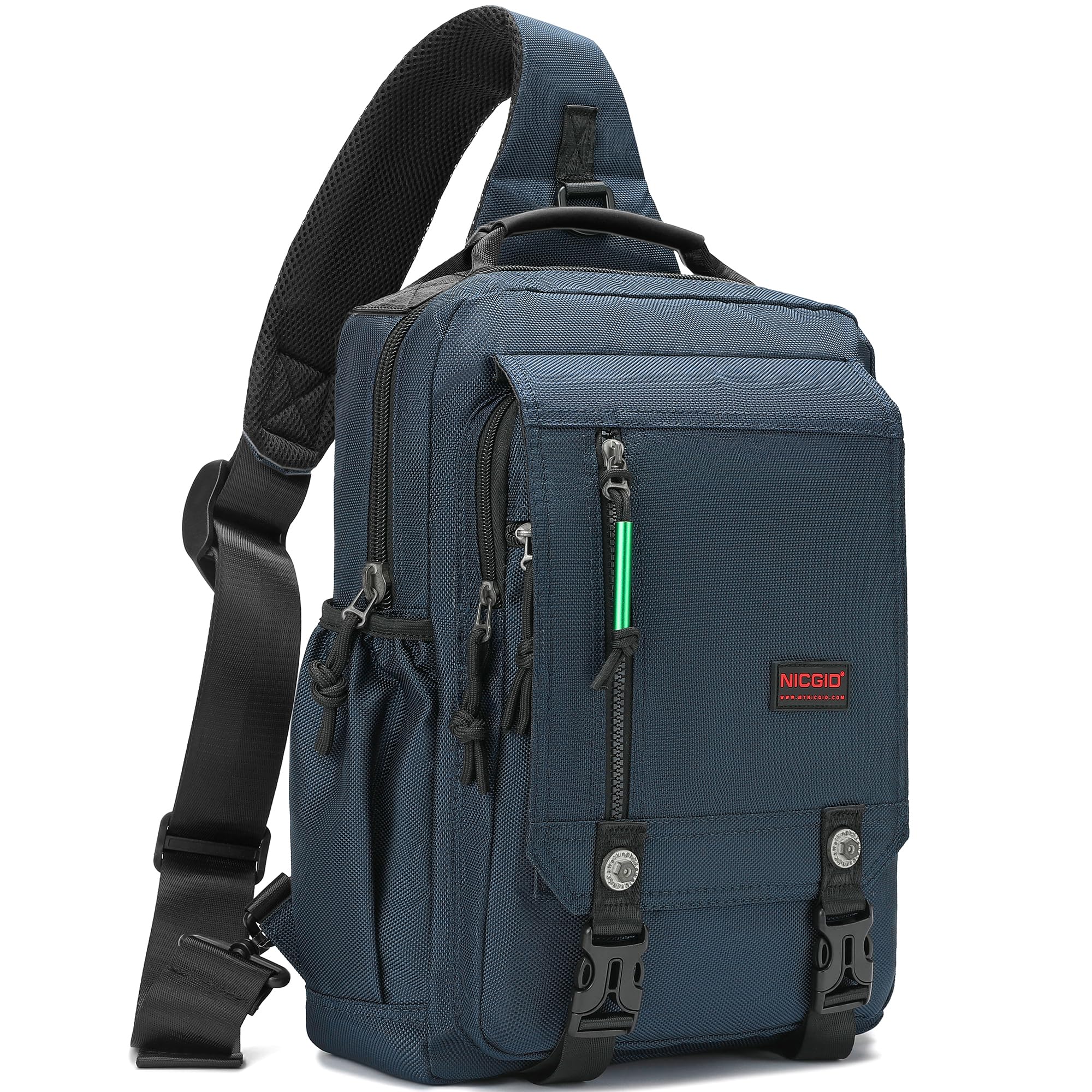 Travel Crossbody Sling Backpack with Laptop Compartment for Men and Women