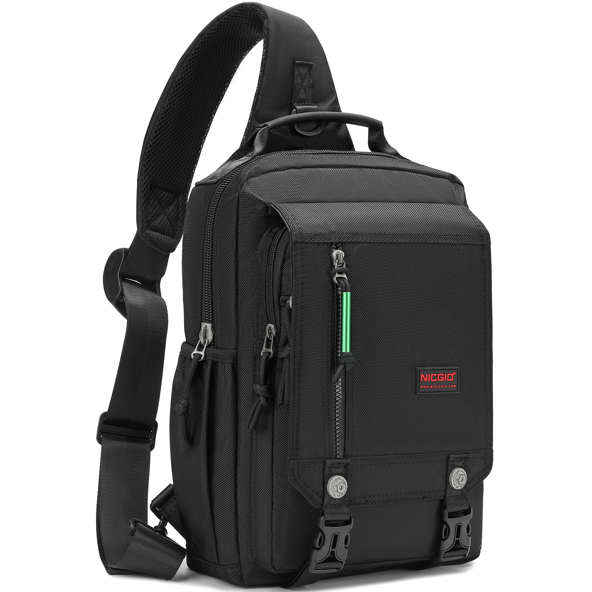 Travel Crossbody Sling Backpack with Laptop Compartment for Men and Women